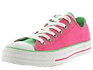 Buy discounted Converse - All Star Two Tone Ox (Fushsia/Green) - Men's online.