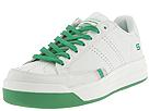 Buy Skechers - Madcaps (White Leather/Green Trim) - Women's, Skechers online.