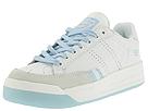 Skechers - Madcaps (White Leather/Blue Trim) - Women's,Skechers,Women's:Women's Athletic:Athletic