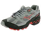 Mizuno Running - Wave Ascend (Grey/Red/Black) - Men's