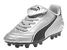 Puma Kids - Nevis r HG Jr Select (Metallic Silver/Black/White) - Kids,Puma Kids,Kids:Boys Collection:Youth Boys Collection:Youth Boys Athletic:Athletic - Soccer