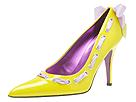 Buy discounted Betsey Johnson - Gas (Yellow Patent/Lilac Ribbon) - Women's online.