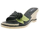 Me Too - Alexandra (Black/Black Glove Sheen Nappa) - Women's,Me Too,Women's:Women's Casual:Casual Sandals:Casual Sandals - Wedges