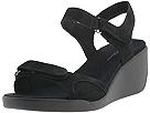 Naturalizer - Barth (Black Leather) - Women's,Naturalizer,Women's:Women's Casual:Casual Sandals:Casual Sandals - Wedges