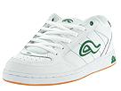 Adio - Hamilton (White/Kelly Action Leather) - Men's,Adio,Men's:Men's Athletic:Skate Shoes