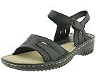 Naturalizer - Duran (Black Leather) - Women's,Naturalizer,Women's:Women's Casual:Casual Sandals:Casual Sandals - Comfort