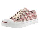 Buy discounted Converse - Jack Purcell Print (Plaid/White/Red) - Men's online.