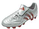 adidas - Pulsado TRX FG (Metallic Silver/Predator Red) - Men's,adidas,Men's:Men's Athletic:Cleats