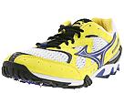 Mizuno Running - Wave Kaze 2 Spike (White/Reflex/Yellow) - Women's,Mizuno Running,Women's:Women's Athletic:Athletic