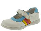 Buy Petit Shoes - 21166 (Children) (Beige/Turquoise/Multi Stripes) - Kids, Petit Shoes online.