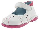 Petit Shoes - 42536 (Infant/Children) (White/Hot Pink) - Kids,Petit Shoes,Kids:Girls Collection:Infant Girls Collection:Infant Girls First Walker:First Walker - Hook and Loop