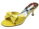 Isaac Mizrahi - Sage (Yellow Patent) - Women's,Isaac Mizrahi,Women's:Women's Dress:Dress Sandals:Dress Sandals - Backless