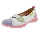 Petit Shoes - 61424 (Children/Youth) (White/Purple/Green Heart) - Kids,Petit Shoes,Kids:Girls Collection:Children Girls Collection:Children Girls Sandals:Sandals - Beach