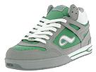 Adio - Corsair Hi (Grey/Kelly Green Grainy Leather) - Men's,Adio,Men's:Men's Athletic:Skate Shoes