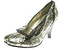 Buy Irregular Choice - 2730-2C (Gold Metallic With Black Notes/Black Lace) - Women's, Irregular Choice online.