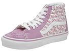 Vans - SK8 Hi W (Skull &amp; Crossbones Aurora Pink) - Women's,Vans,Women's:Women's Athletic:Surf and Skate