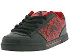 Adio - CKY Shoe (Black/Red Action Leather) - Men's,Adio,Men's:Men's Athletic:Skate Shoes