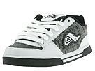Adio - CKY Shoe (White/Black Action Leather) - Men's,Adio,Men's:Men's Athletic:Skate Shoes
