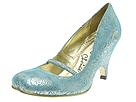 Buy Irregular Choice - 2730-6B (Turquoise With Gold Print) - Women's, Irregular Choice online.