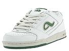 Adio - N.O.R.A.D. (White/Green Action Leather) - Men's,Adio,Men's:Men's Athletic:Skate Shoes