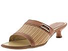 Trotters - Lexie (Brown/Natural Leather) - Women's,Trotters,Women's:Women's Casual:Casual Sandals:Casual Sandals - Slides/Mules