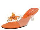 J. Renee - Deb (Clear/Tangerine) - Women's,J. Renee,Women's:Women's Dress:Dress Sandals:Dress Sandals - Backless