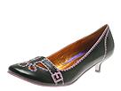 Buy Irregular Choice - 2734-1A (Black Leather With Pink Line And Stitch Print) - Women's, Irregular Choice online.