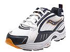 Saucony - Grid Omni 4 - Ultimate Stability (White/Navy/Orange) - Men's,Saucony,Men's:Men's Athletic:Walking