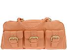 Nicole Miller Handbags - Braids Leather Satchel (Peach) - Accessories