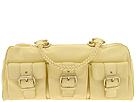 Nicole Miller Handbags - Braids Leather Satchel (Yellow) - Accessories,Nicole Miller Handbags,Accessories:Handbags:Satchel