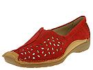 Gabor - 02503 (Red Nubuck/Tan Leather Trim) - Women's,Gabor,Women's:Women's Casual:Casual Flats:Casual Flats - Loafers