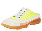 Donald J Pliner - Alma (White/Neon Cactus Suede) Designer Collection