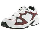 Buy Rockport - Circulator Lane (White/White Mesh/Burgundy) - Men's, Rockport online.