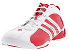 adidas - a PRO Team 2 (Running White/University Red/Silver Patent) - Men's
