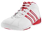 adidas - a PRO Team 2 (Running White/University Red/Silver Leather) - Men's,adidas,Men's:Men's Athletic:Crosstraining