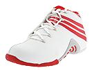 adidas - Game Day Lightning 2 (Running White/University Red/Metallic Silver) - Men's,adidas,Men's:Men's Athletic:Basketball