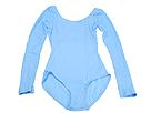 Capezio - Long Sleeve Leotard (Columbia Blue) - Accessories,Capezio,Accessories:Women's Apparel