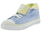 Converse Kids - Chuck Taylor All Star Pastel Roll Down Canvas Hi (Children/Youth) (Ice Blue/Banana) - Kids,Converse Kids,Kids:Girls Collection:Children Girls Collection:Children Girls Athletic:Athletic - Lace Up