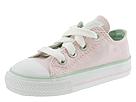 Buy discounted Converse Kids - Chuck Taylor All Star Pastel Roll Down Canvas Ox (Infant/Children) (Pink/Mint Green) - Kids online.