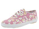 Keds Kids - Champion Canvas (Children/Youth) (Pink Daisy) - Kids,Keds Kids,Kids:Girls Collection:Children Girls Collection:Children Girls Athletic:Athletic - Lace Up