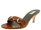 Pelle Moda - Komala (Brown Brushed Croco) - Women's,Pelle Moda,Women's:Women's Dress:Dress Sandals:Dress Sandals - Backless