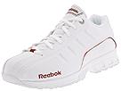 Reebok Classics - Adop Fit (White/Triathlon Red/Silver) - Men's,Reebok Classics,Men's:Men's Athletic:Classic