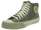 PF Flyers - Center Hi Leather (Kale/Deep Olive/Premium Leather) - Men's,PF Flyers,Men's:Men's Casual:Trendy:Trendy - Retro