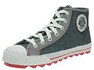 PF Flyers - Grounder HI Denim (Blue Denim) - Men's,PF Flyers,Men's:Men's Casual:Trendy:Trendy - Retro