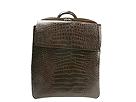 Kara B Laptop Bags - The Metro- Moc Croc (Brown) - Accessories,Kara B Laptop Bags,Accessories:Handbags:Women's Backpacks