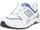 Buy discounted New Balance Classics - W579 (White/Royal) - Women's online.