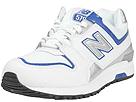 New Balance Classics - W 579 (White/Royal) - Women's