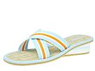 Sperry Top-Sider - Maui Slide (Light Blue/White/Poppy) - Women's,Sperry Top-Sider,Women's:Women's Casual:Casual Sandals:Casual Sandals - Slides/Mules