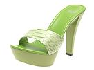 Candies - Soneea (Lime Crocco Stamp Leather) - Women's,Candies,Women's:Women's Dress:Dress Sandals:Dress Sandals - Backless