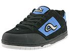 Adio - Viva by Bam (Black/Blue Split Leather) - Men's,Adio,Men's:Men's Athletic:Skate Shoes